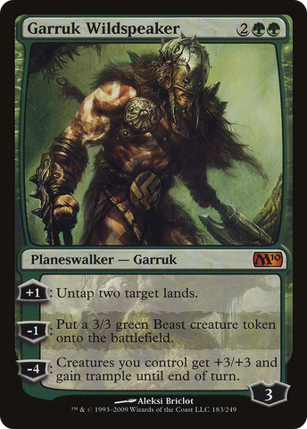 {R} Garruk Wildspeaker [Magic 2010][M10 183]