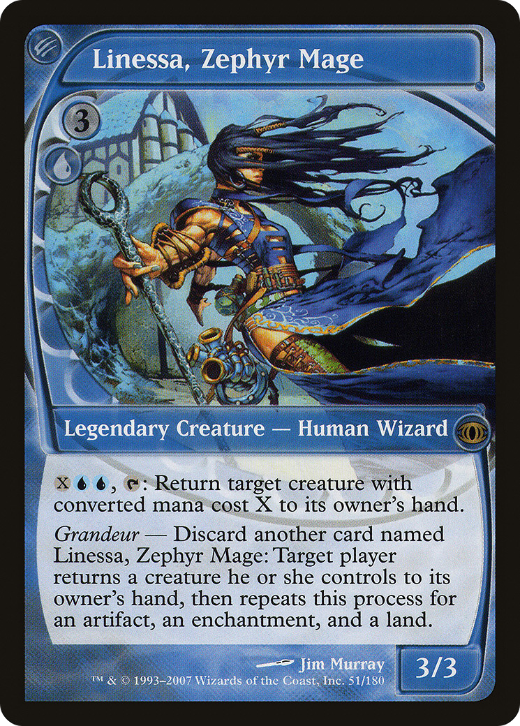 {R} Linessa, Zephyr Mage [Future Sight][FUT 051] - Misty Mountain Games