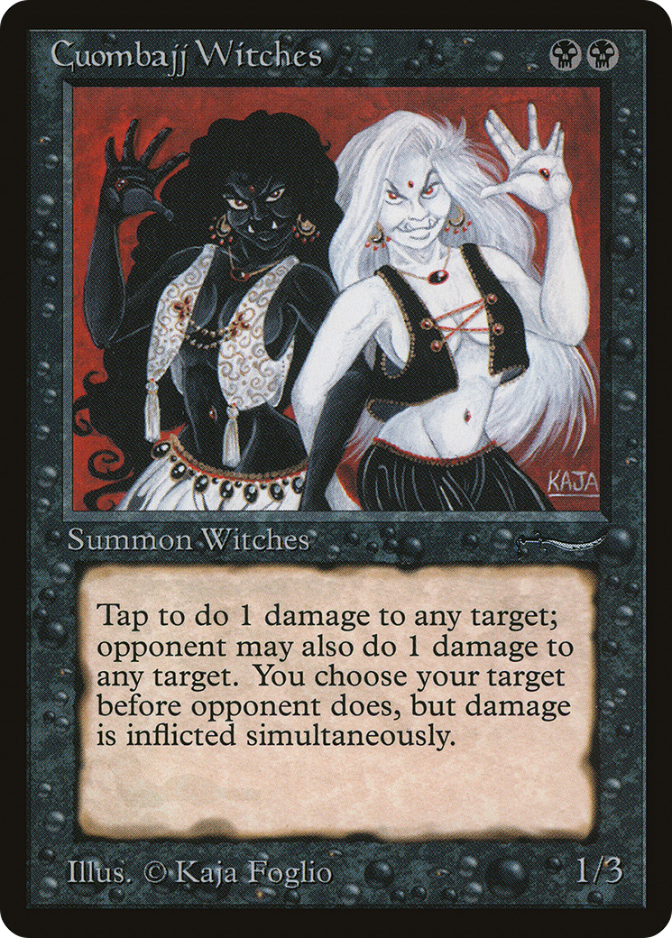 {C} Cuombajj Witches [Arabian Nights][ARN 023]