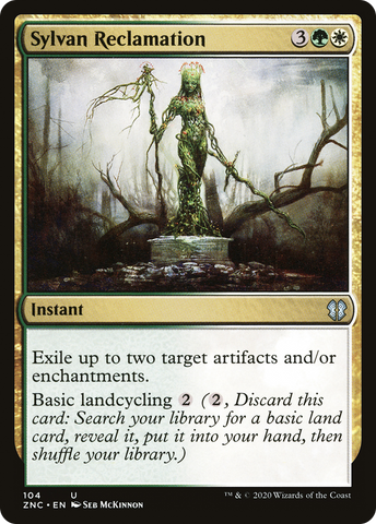 {C} Sylvan Reclamation [Zendikar Rising Commander][ZNC 104]