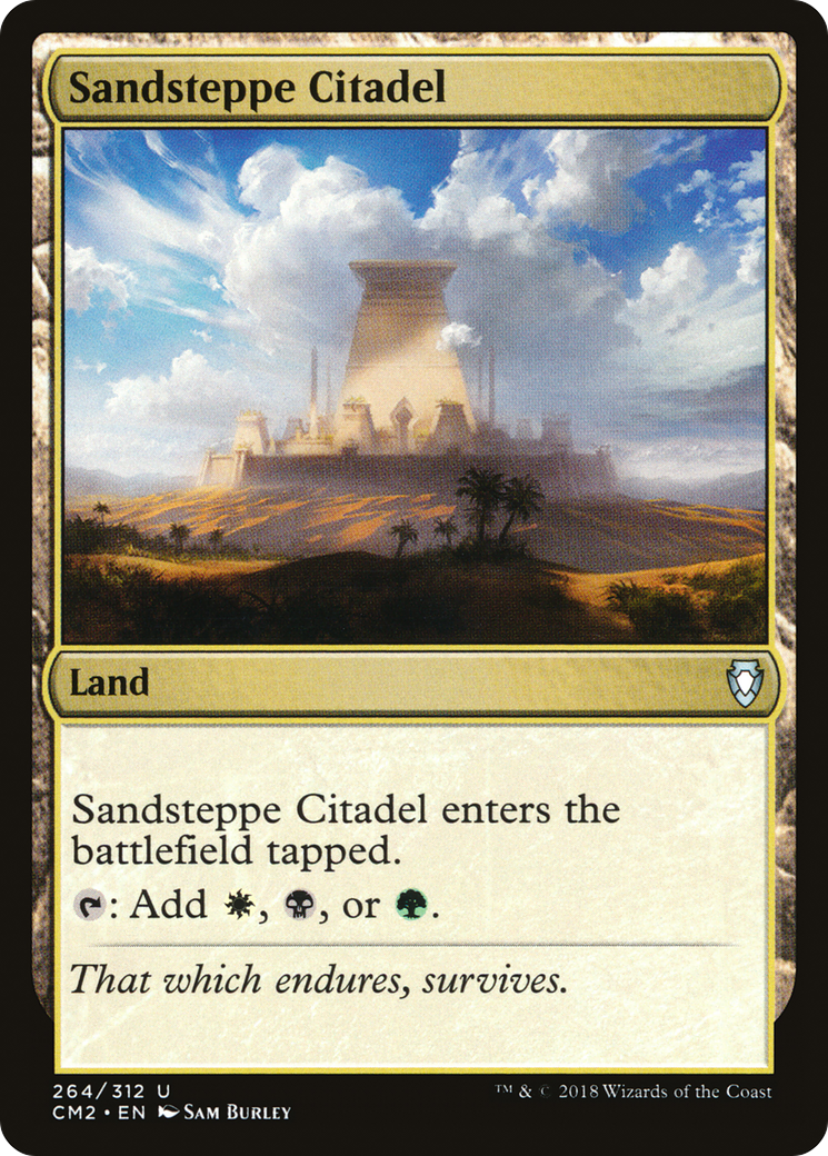 {C} Sandsteppe Citadel [Commander Anthology Volume II][CM2 264] - Misty Mountain Games