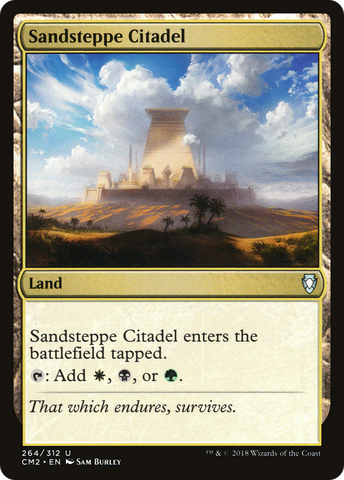 {C} Sandsteppe Citadel [Commander Anthology Volume II][CM2 264]