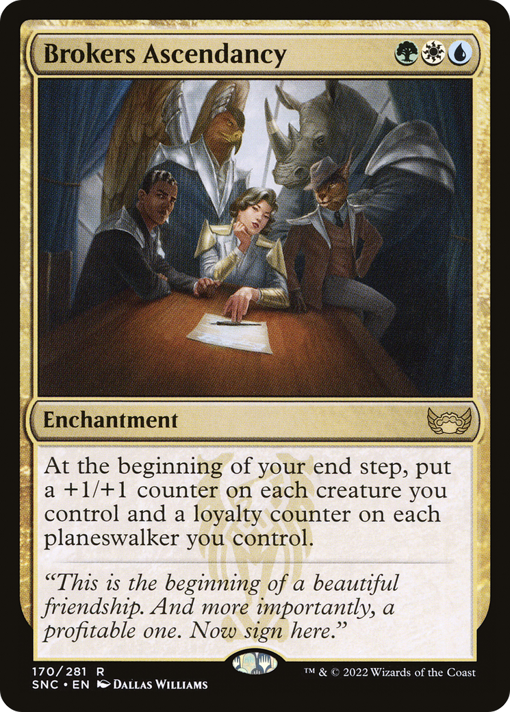 {R} Brokers Ascendancy [Streets of New Capenna][SNC 170]