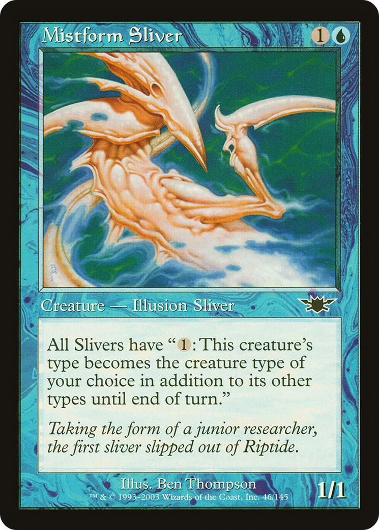 {C} Mistform Sliver [Legions][LGN 046]