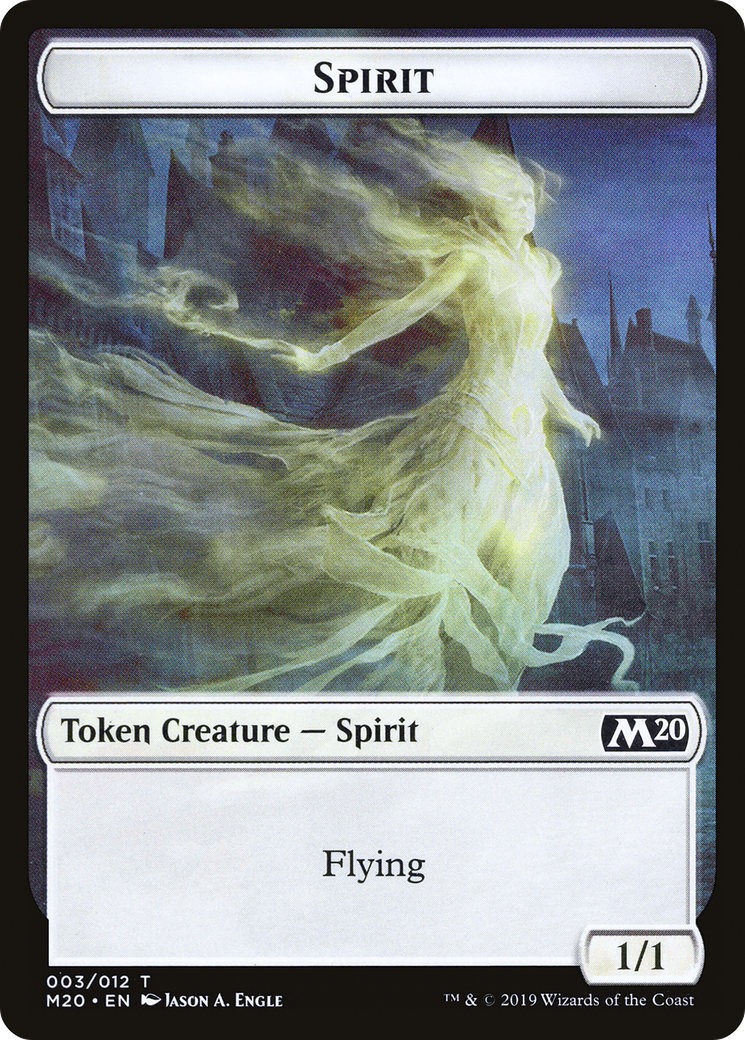 {T} Spirit Token [Core Set 2020 Tokens][TM20 003]