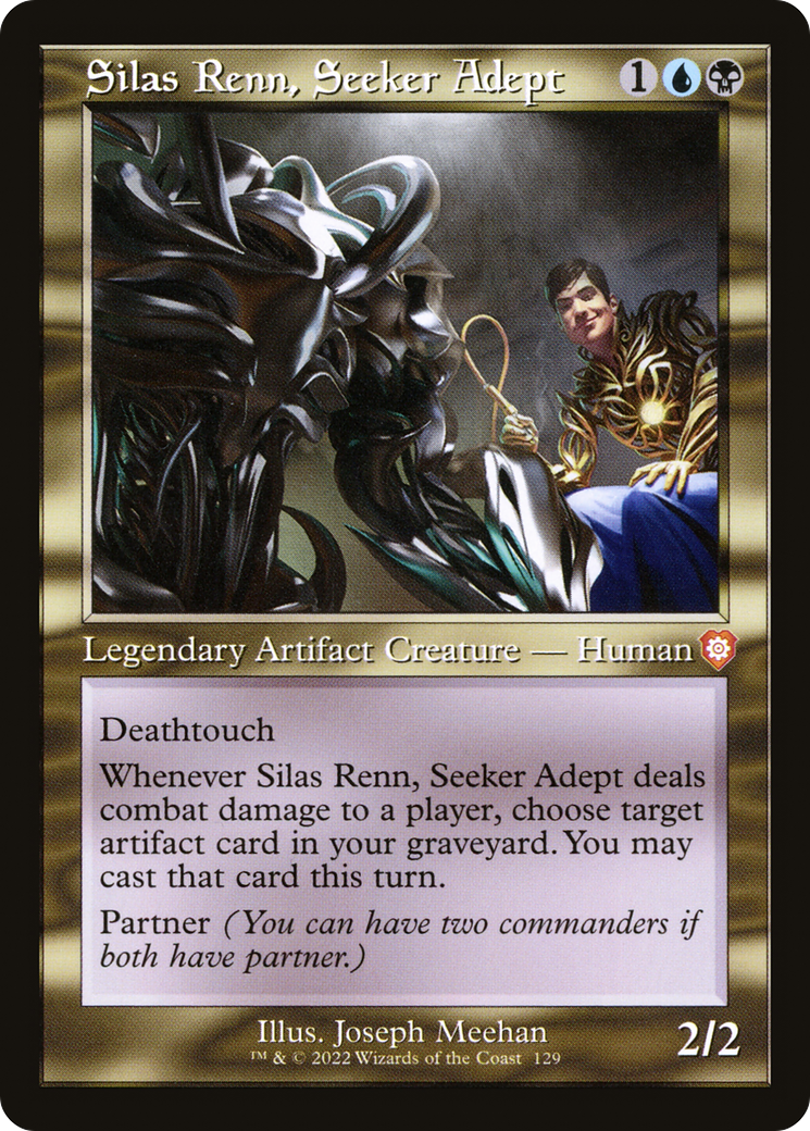 {R} Silas Renn, Seeker Adept (Retro) [The Brothers' War Commander][BRC 129]