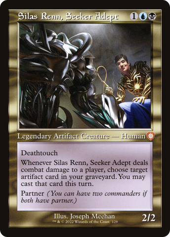 {R} Silas Renn, Seeker Adept (Retro) [The Brothers' War Commander][BRC 129]