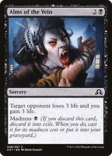 {C} Alms of the Vein [Shadows over Innistrad][SOI 098]