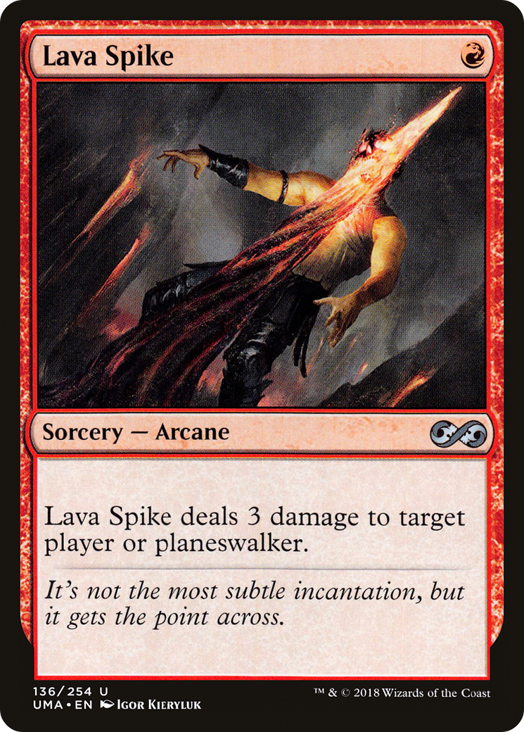 {C} Lava Spike [Ultimate Masters][UMA 136]