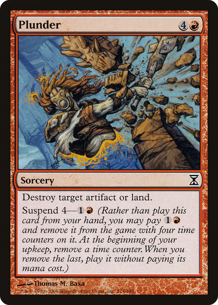 {C} Plunder [Time Spiral][TSP 174]