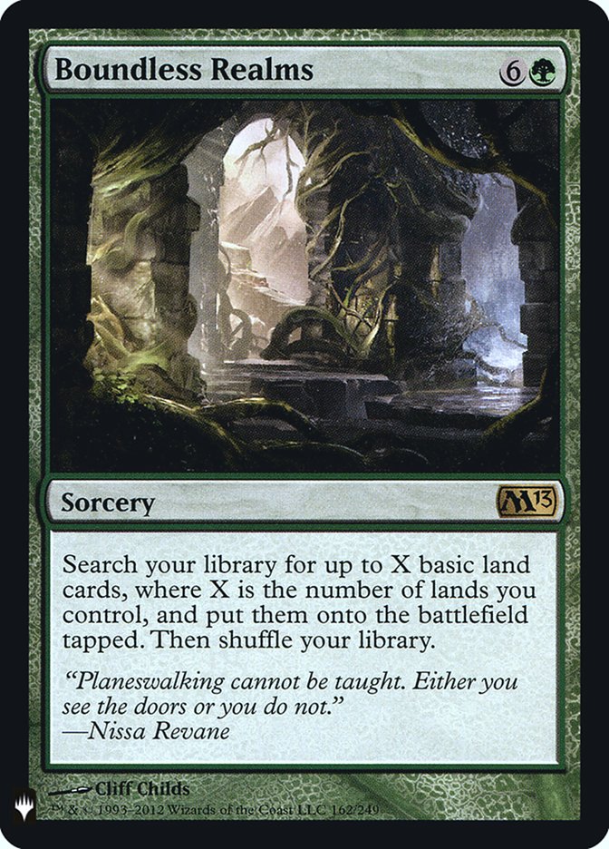 {R} Boundless Realms [Mystery Booster][MB1 M13 162]