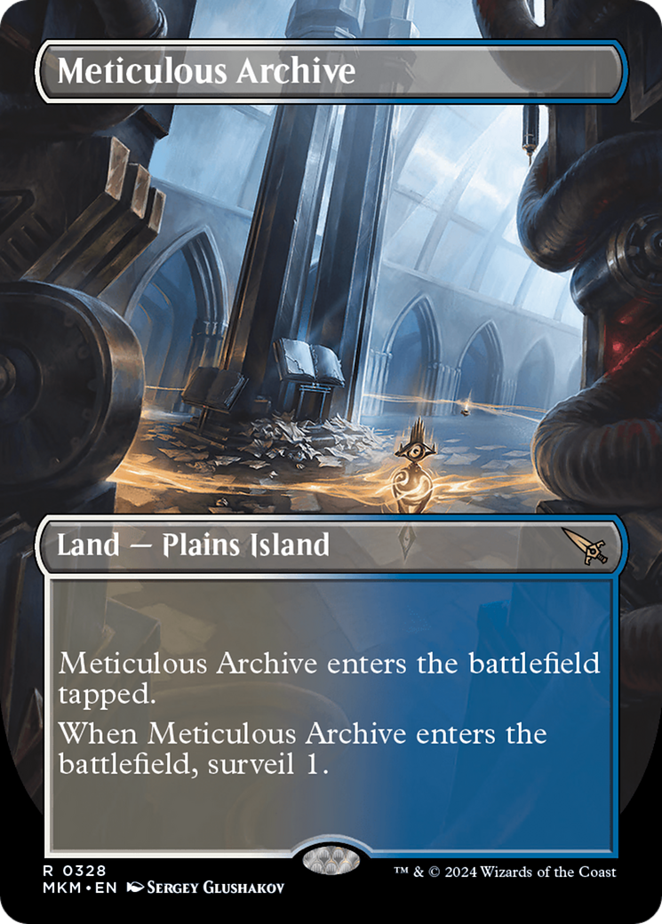 {@R} Meticulous Archive (Borderless) [Murders at Karlov Manor][MKM 328]