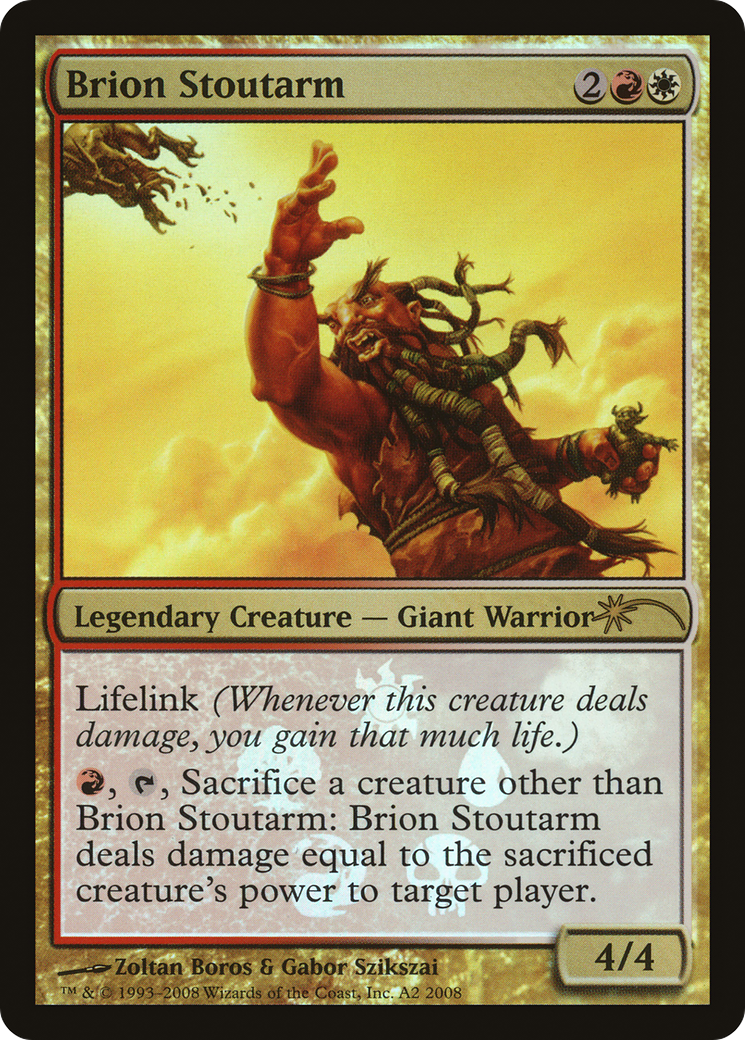 {R} Brion Stoutarm [Resale Promos][PA RES A2] - Misty Mountain Games