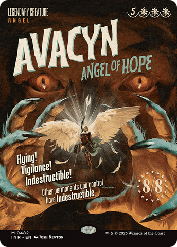 {R} Avacyn, Angel of Hope (Showcase) [Innistrad Remastered][INR 482]