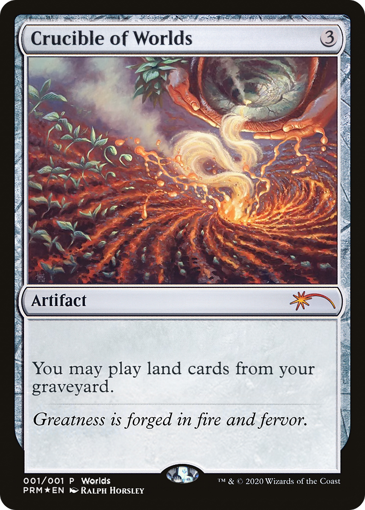 {R} Crucible of Worlds (Worlds) [World Championship Promos][PA WOR 2019]