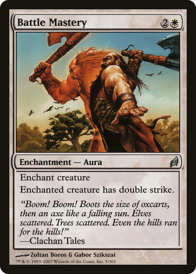 {C} Battle Mastery [Lorwyn][LRW 005]