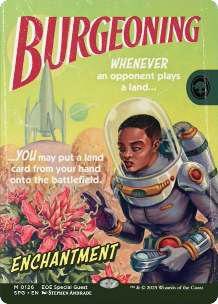 {R} Burgeoning (Showcase) [Edge of Eternities Special Guests][SPG 126]