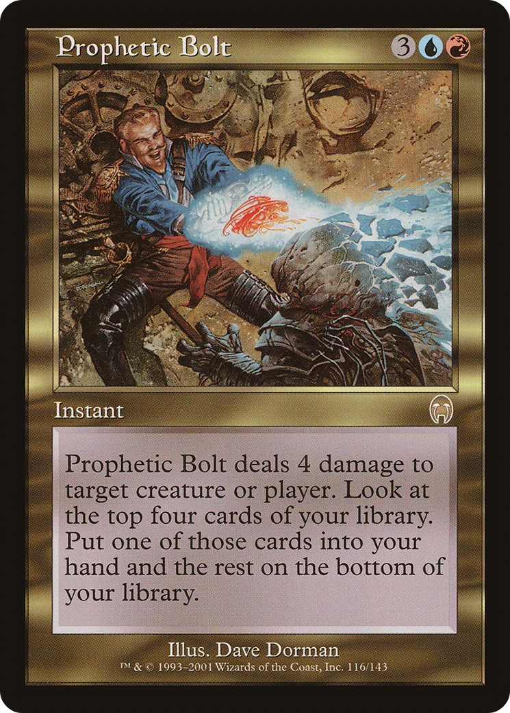 {R} Prophetic Bolt [Apocalypse][APC 116]