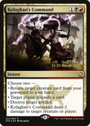 {R} Kolaghan's Command [Dragons of Tarkir Prerelease Promos][PR DTK 224]