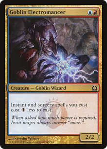 {C} Goblin Electromancer [Return to Ravnica][RTR 163]