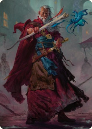 {A} Elminster Art Card (64) [Commander Legends: Battle for Baldur's Gate Art Series][ACLB 064]