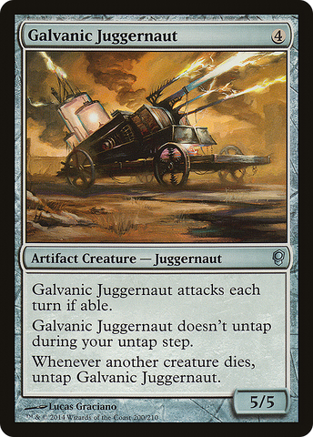 {C} Galvanic Juggernaut [Conspiracy][CNS 200]