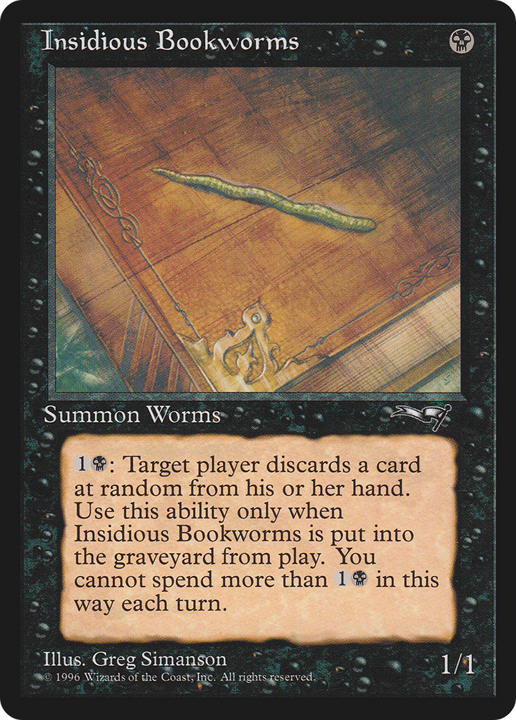 {C} Insidious Bookworms (Multiple Worms) [Alliances][ALL 51B]
