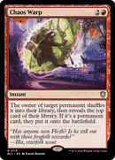 {R} Chaos Warp [Bloomburrow Commander][BLC 115]