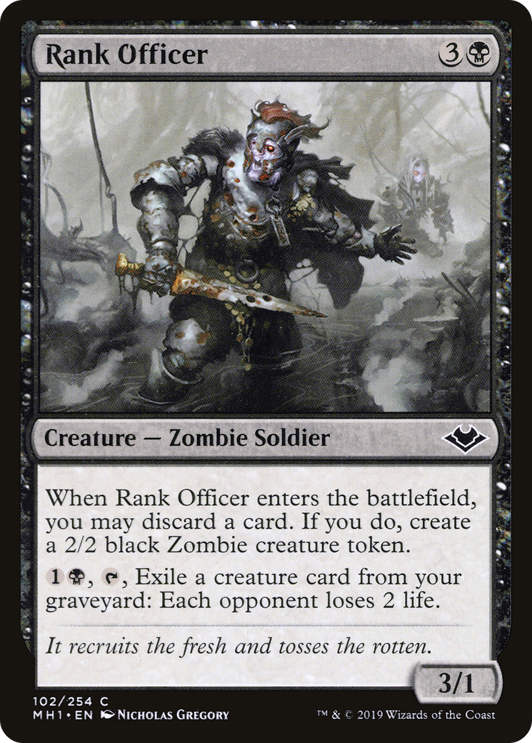 {C} Rank Officer [Modern Horizons][MH1 102]