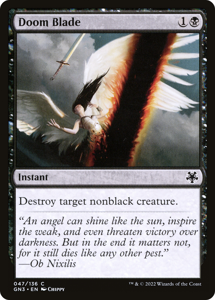 {C} Doom Blade [Game Night 2022][GN3 047]