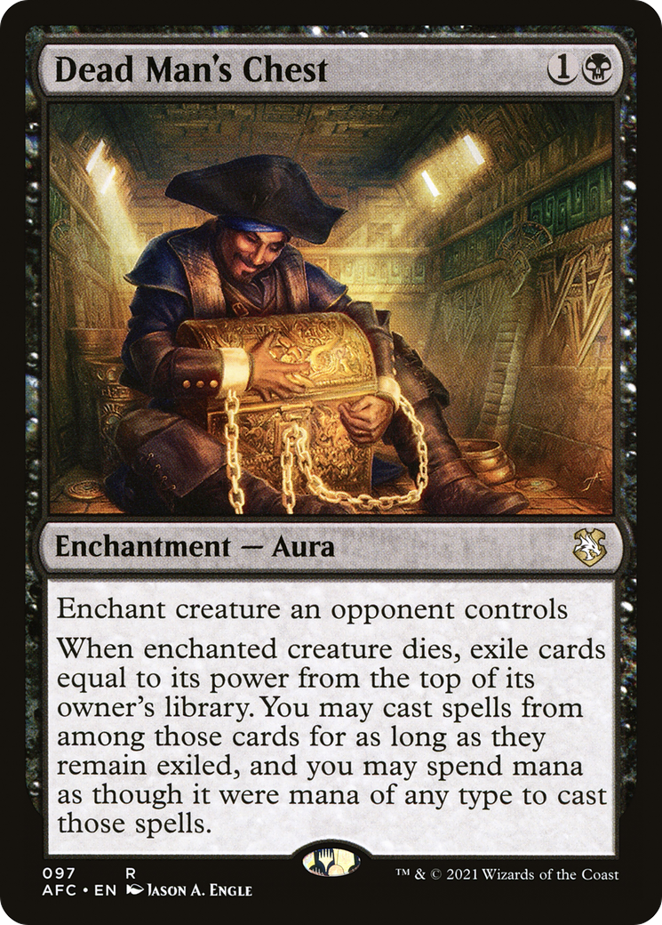 {R} Dead Man's Chest [Dungeons & Dragons: Adventures in the Forgotten Realms Commander][AFC 097]