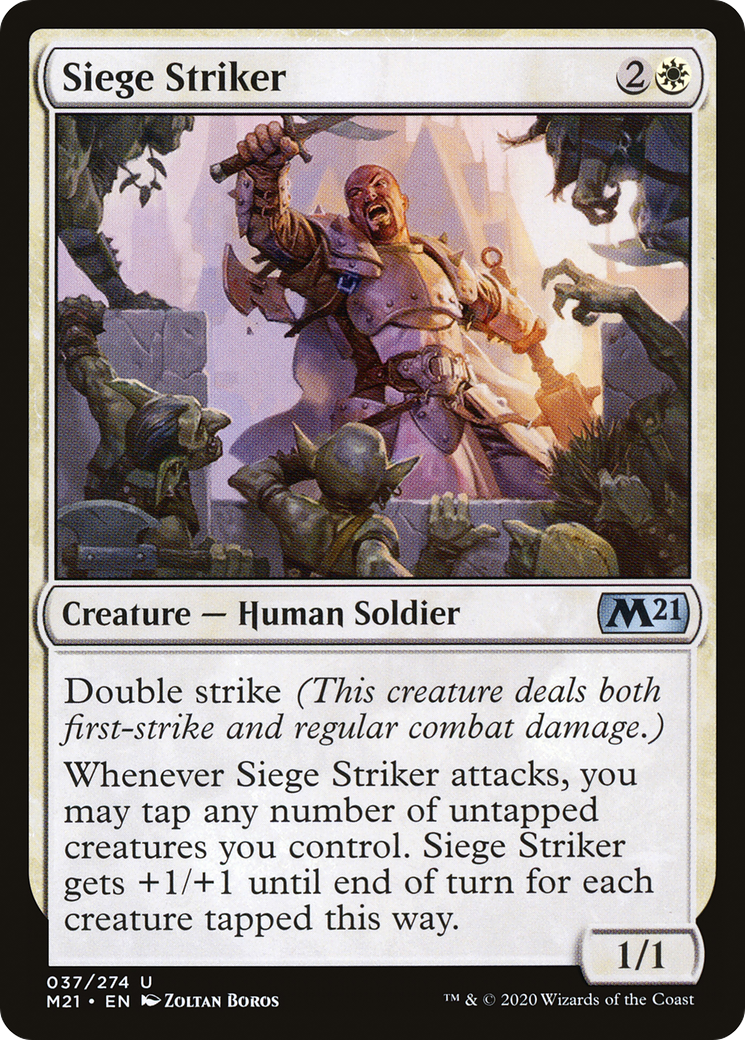 {C} Siege Striker [Core Set 2021][M21 037]