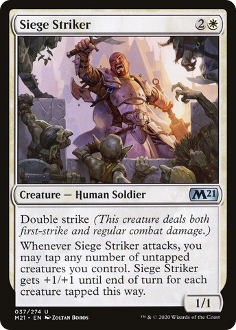 {C} Siege Striker [Core Set 2021][M21 037]