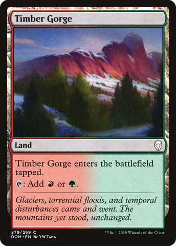 {C} Timber Gorge [Dominaria][DOM 279]