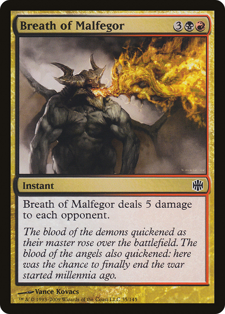 {C} Breath of Malfegor [Alara Reborn][ARB 035]