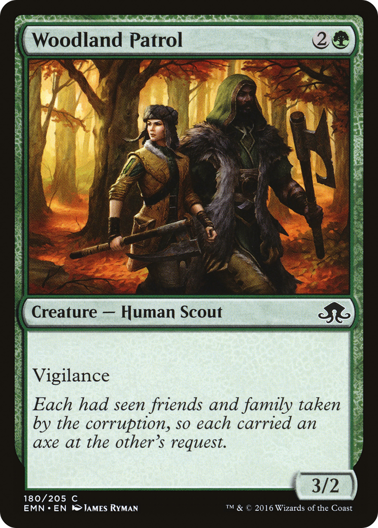 {C} Woodland Patrol [Eldritch Moon][EMN 180]