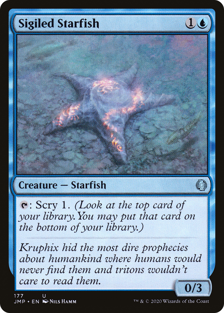 {C} Sigiled Starfish [Jumpstart][JMP 177]