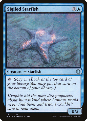 {C} Sigiled Starfish [Jumpstart][JMP 177]
