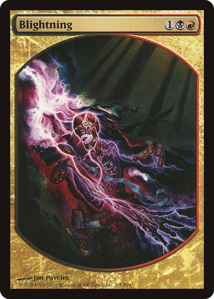 {R} Blightning [Magic Player Rewards 2009][PA P09 006]