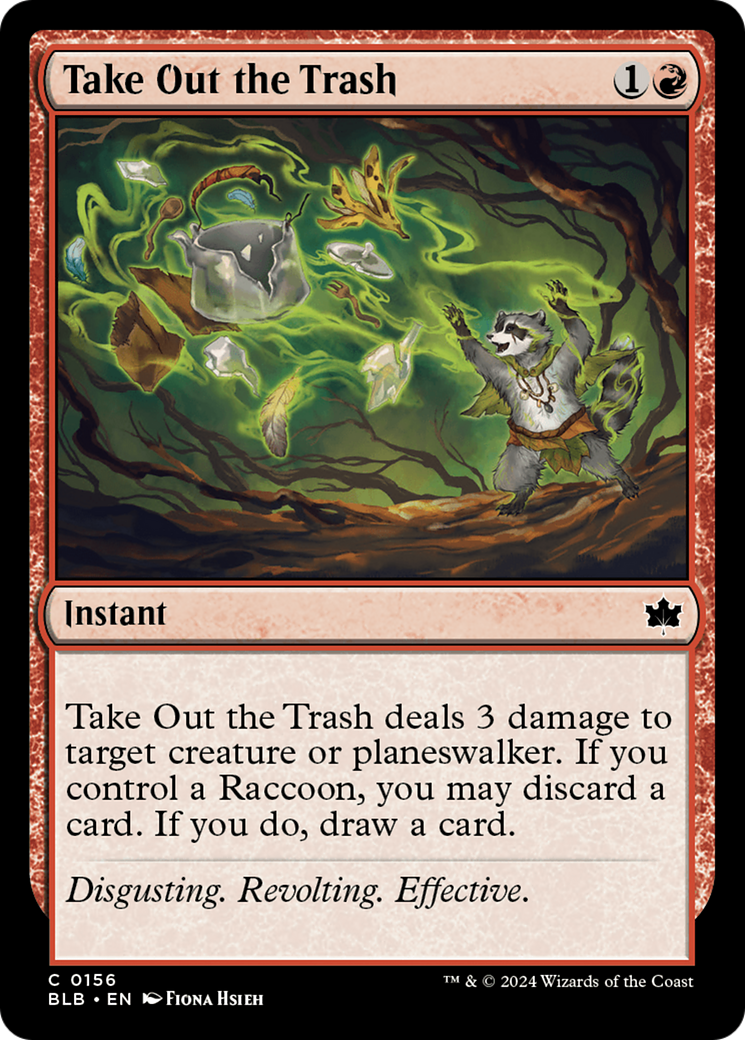 {@C} Take Out the Trash [Bloomburrow][BLB 156]