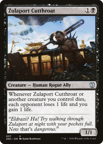 {C} Zulaport Cutthroat [Zendikar Rising Commander][ZNC 057]