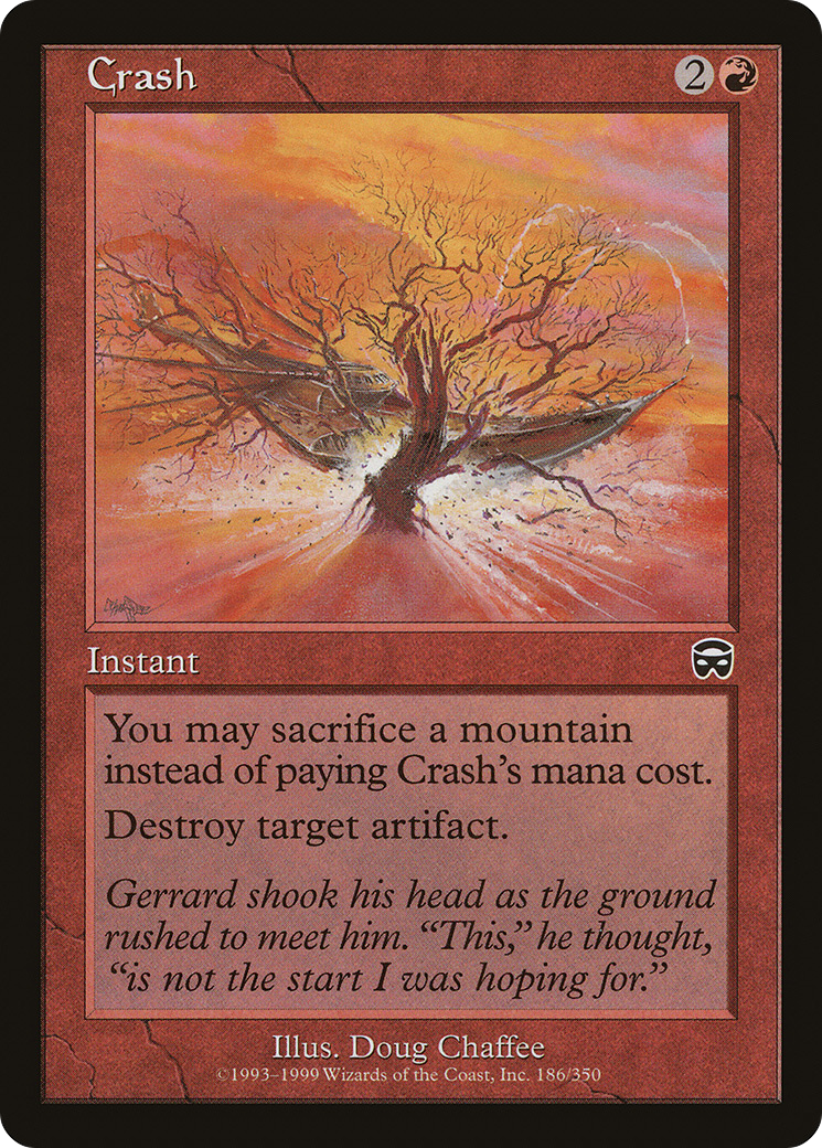 {C} Crash [Mercadian Masques][MMQ 186]