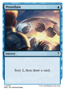 {C} Preordain (White Border) [Mystery Booster 2][MB2 035]