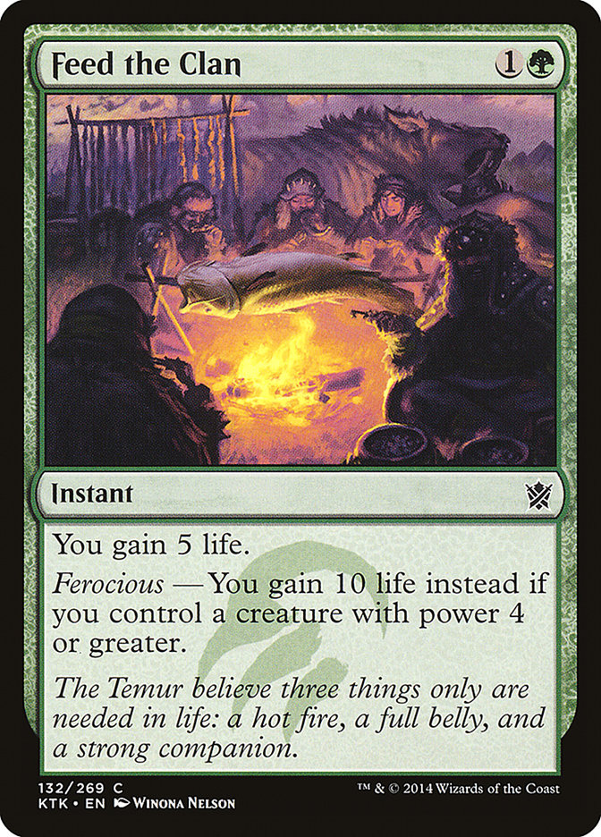 {C} Feed the Clan [Khans of Tarkir][KTK 132]