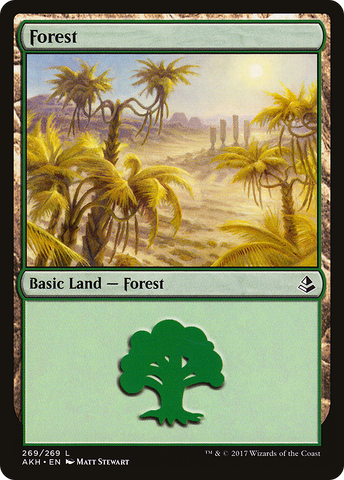 {B}[AKH 269] Forest (269) [Amonkhet]