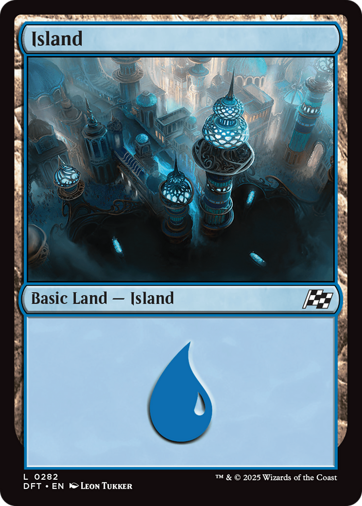 {B}[DFT 282] Island (0282) [Aetherdrift]