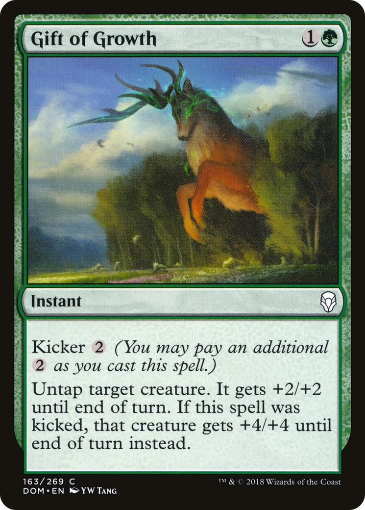 {C} Gift of Growth [Dominaria][DOM 163]