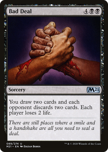 {C} Bad Deal [Core Set 2021][M21 089]