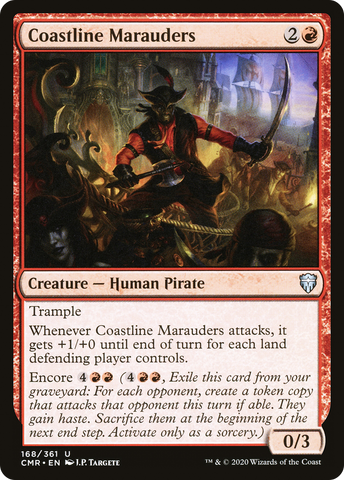 {C} Coastline Marauders [Commander Legends][CMR 168]