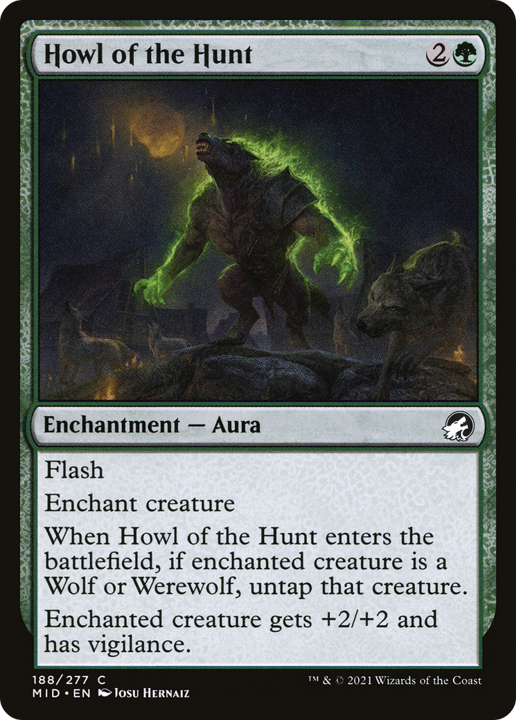 {C} Howl of the Hunt [Innistrad: Midnight Hunt][MID 188]